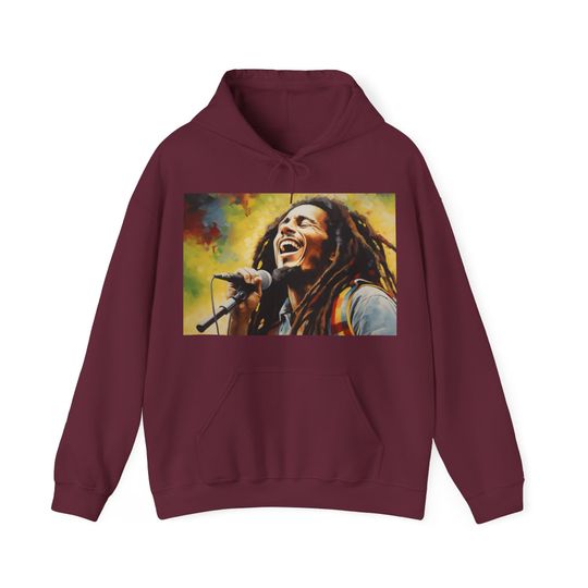 Discover Bob Marley -Unisex Heavy Blend Hooded Sweatshirt