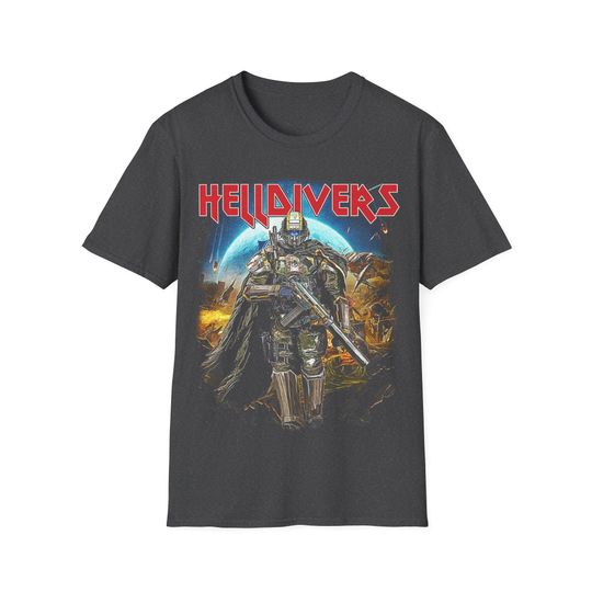Helldivers 2 Game Inspired T-Shirt, Helldivers Shirt