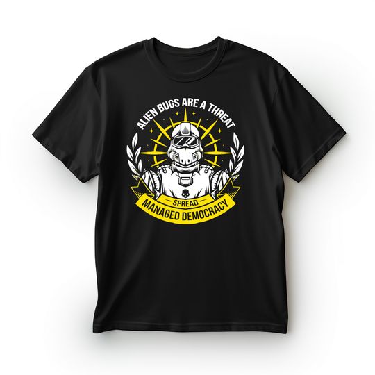 Helldivers 2 Game Inspired T-Shirt, Helldivers Shirt