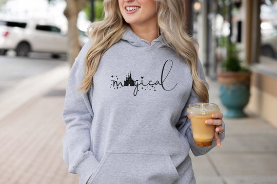 Magical Castle  Hoodie- Disney Trip Family Matching - Classic Mickey Mouse Hoodie