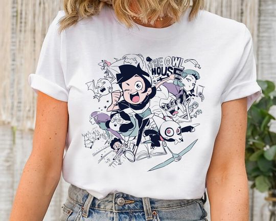 Disney The Owl House Characters Shirts, The Owl House Shirt