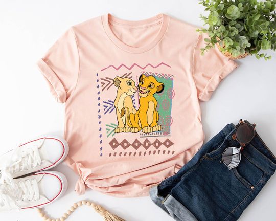 Disney Lion King Shirt, Simba and Nala Couple Shirt