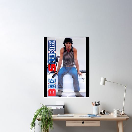 Discover Vintage Heavy Metal - The Boss Rock Music Tour Poster