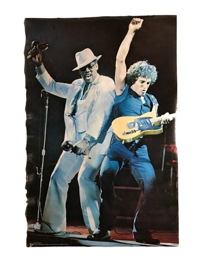 RARE Bruce Springsteen Live Band Poster Original by Pace Minerva