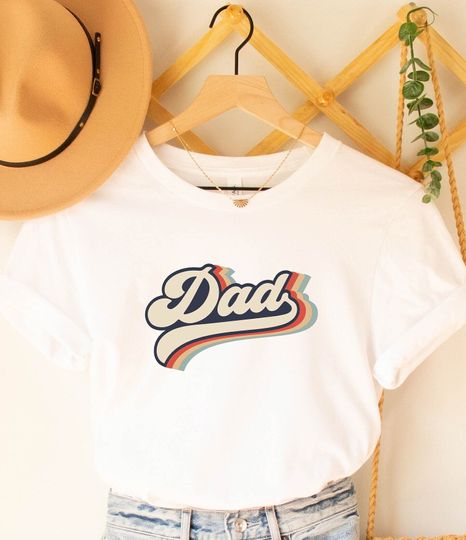 Discover Dad Retro Shirt, Best Dad Shirt, New Dad Shirt, Father's Day Gift