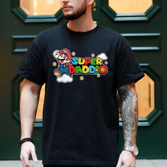 Super Daddio Game Shirt, Father's Day Shirt, Best Dad Shirt