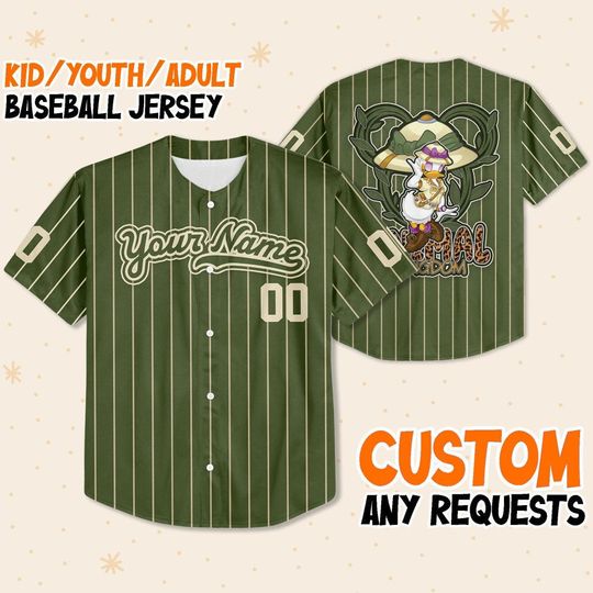 Discover Personalized Disney Daisy Animal Kingdom Baseball Jersey