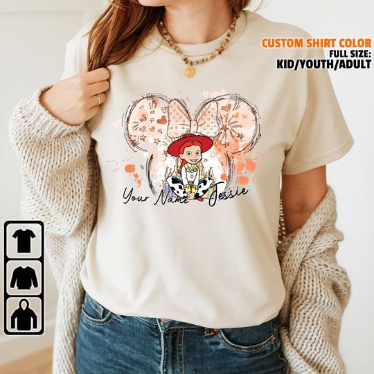 Discover Personalized Jessie Disney Shirt, Disney Family Matching Shirt