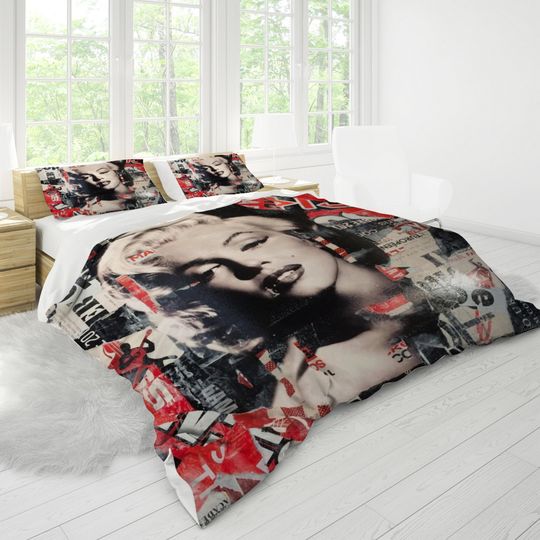 Marilyn Monroe Bedding Set - Celebrity Beding Set