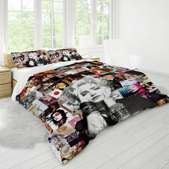 80s Madonna Bedding Set - Celebrity Beding Set