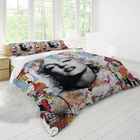 Marilyn Monroe Dreamy Bedding Set - Celebrity Beding Set