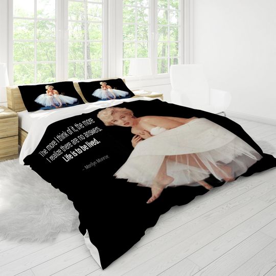Marilyn Monroe Bedding Set - Celebrity Beding Set