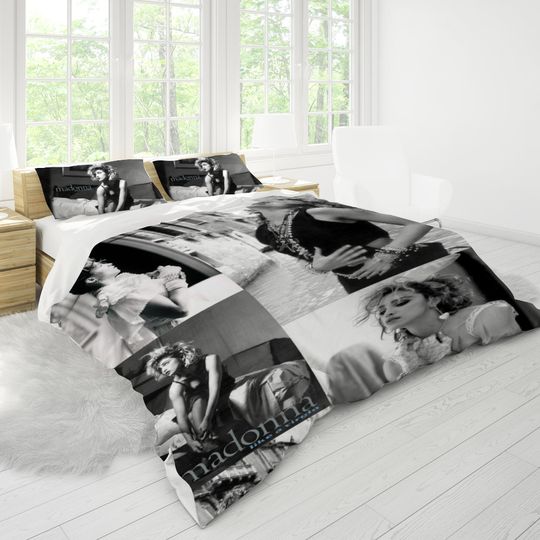 80s Madonna Marilyn Monroe Bedding Set - Celebrity Beding Set