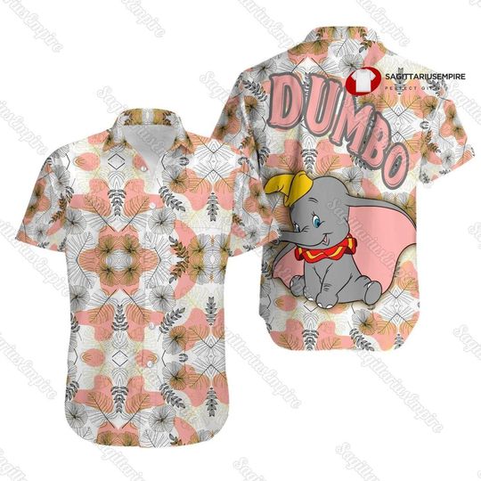 Disney Dumbo Button Shirt, Dumbo Shirt