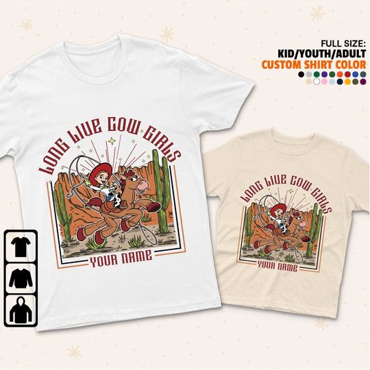 Discover Personalized Jessie Disney Shirt, Disney Family Matching Shirt