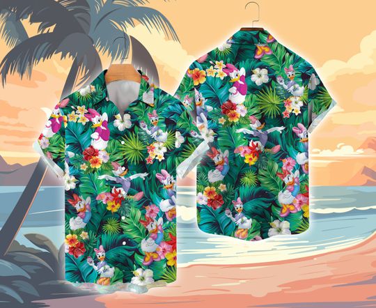 Ddisneyland Beach Shirt Ddisney Daisy Duck Family Summer Vacation Matching Shirt