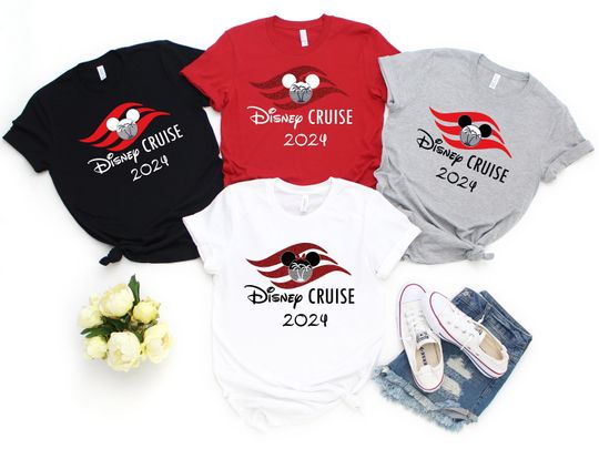 Disney Cruise 2024 Shirt, Family Cruise Vacation Shirt, Matching Disney Trip Shirt