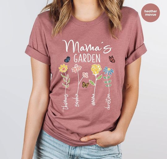 Discover Custom Mothers Day Shirt, Personalized Mom Gift, Mothers Day Gift