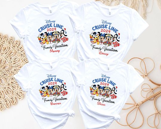 Disney Family Cruise Shirt, Custom Family Disney Cruise Shirt