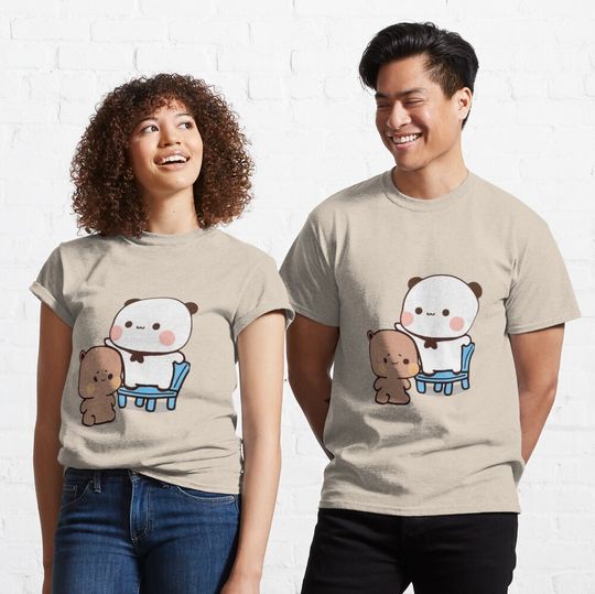 Discover Cute Couple Bubu Is Appeasing Dudu Classic T-Shirt