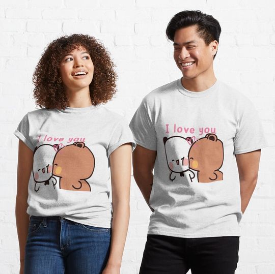 Bubu Dudu Panda Bear Love Shirt, I Love You V2 Classic T-Shirt