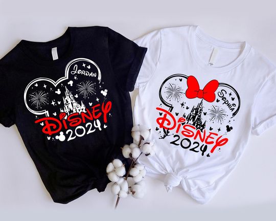 Discover Disney Couple Castle Shirt, Magic Kingdom Shirt, Disney Family Shirts