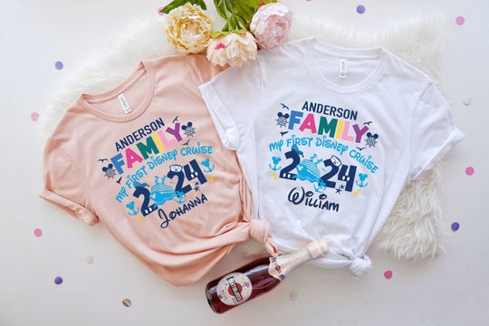 Discover Custom Disney Family Cruise Shirt, First Disney Cruise Shirt