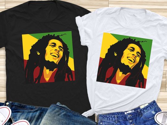 Bob Marley Art Shirt, One Love Bob Marley Shirt