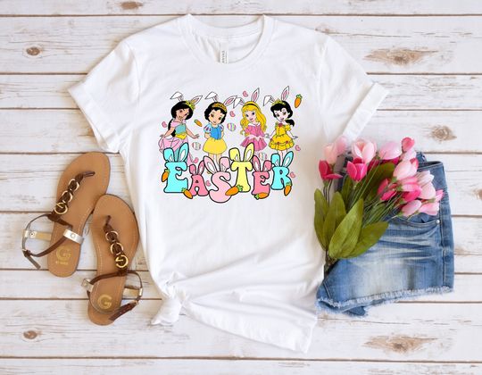 Discover Disney Princess Easter Tshirt, Easter Day Gift