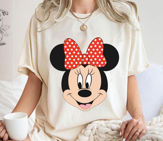 Minnie Mouse Polka Dot Bow Shirt, Mickey and Friends T-shirt