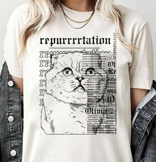 Discover Repurrrrtation Cat Shirt, Karma is a Cat T Shirt