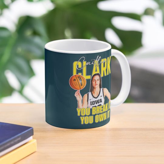 Caitlin Clark Record You Break It You Own Coffee Mug