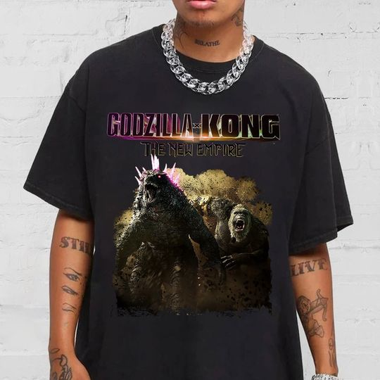 god zilla X Kong The New Empire 2024 Vintage Shirt