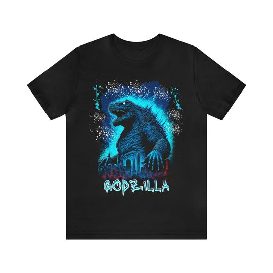 King Of Monster god zilla Vintage - Retro Movie Poster Shirt