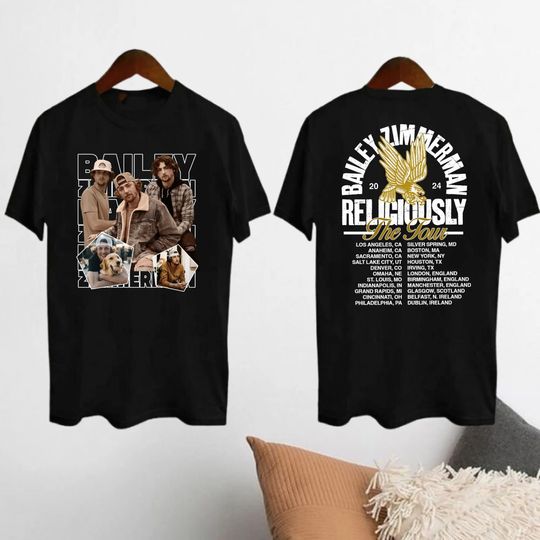 Discover Bailey Zimmerman Concert T-Shirt