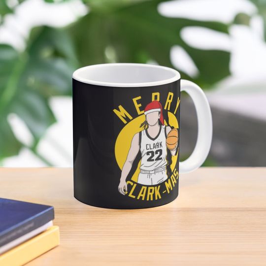 Caitlin Clark Merry Christmas Coffee Mug