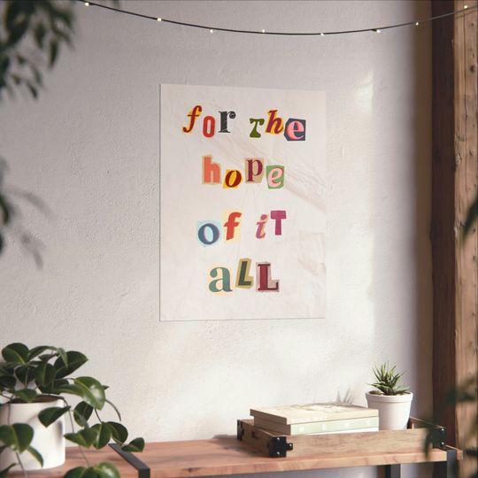 Discover 18" x 24" matte poster, Taylor poster, folklore poster