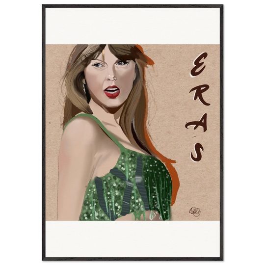 Discover Taylor ERAS Tour- Premium Wooden Framed Poster