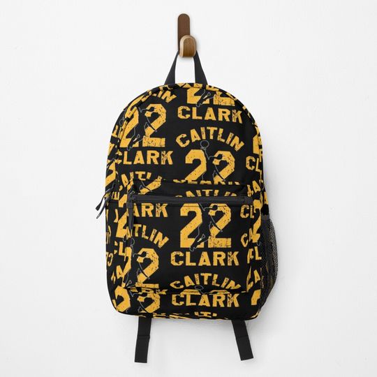 Simple Caitlin Clark 22 Backpack