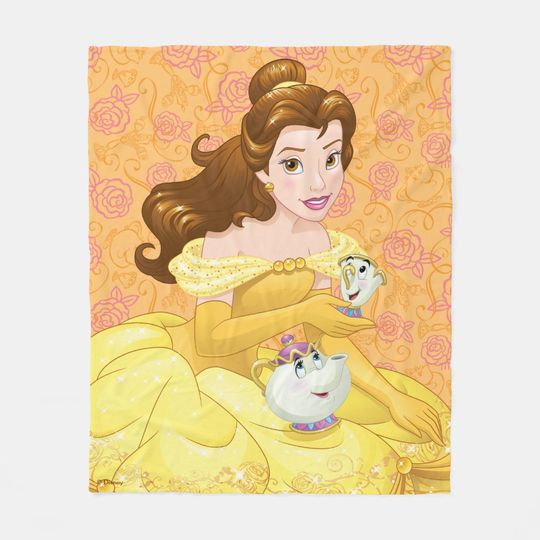 Belle Princess Disney Baby Blanket