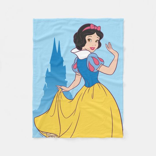 Snow White Princess Disney Baby Blanket