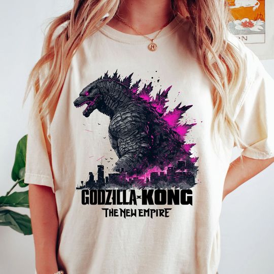 Discover god zilla X Kong The New Empire 2024 Shirt, god zilla X Kong