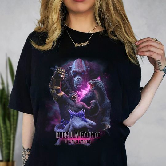 god zilla X Kong The New Empire 2024 Shirt, god zilla X Kong Shirt