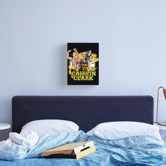 Caitlin Clark 22 Canvas- Caitlin Clark merch