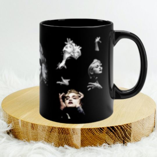 Madonna Ceramic Mug, Madonna Themed Coffee Mug, Madonna Ceramic Tea Cup