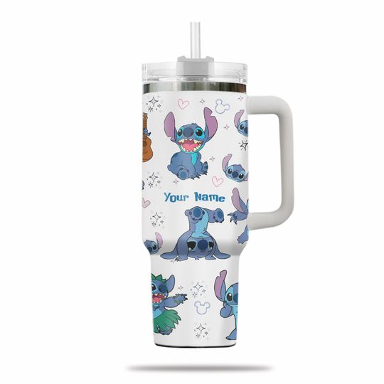 Personalized Stitch Disney Tumbler