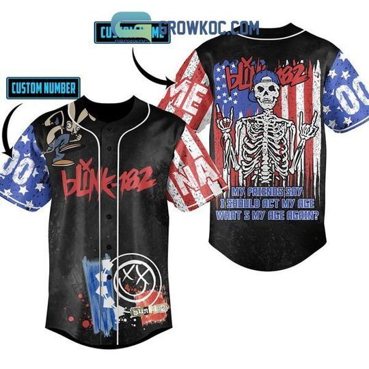 Personalized B182 What Is My Age Again Baseball Jersey