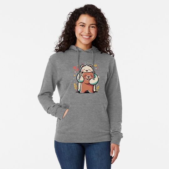 Discover Bubu And Dudu Hug, Bubu and Dudu Happy Hoodie
