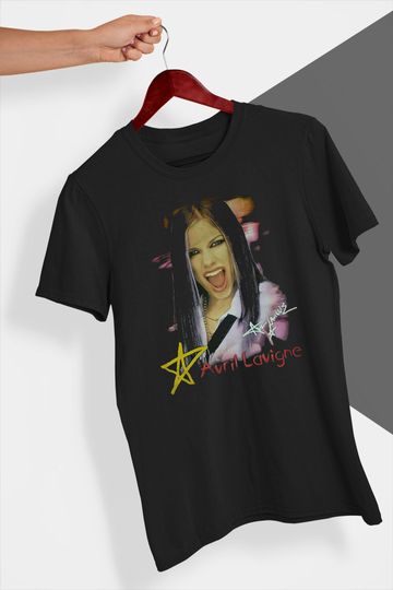 Avril Lavigne Rock Tour Gift Birthday T Shirt