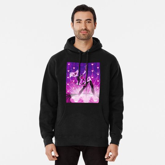 Angel Dust Hazbin Hotel Hoodie, Hazbin Hotel Movie Fan Gift